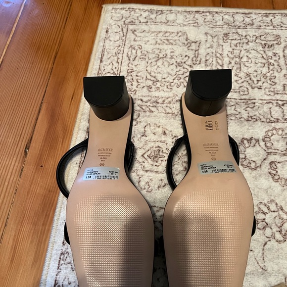 SCHUTZ Black Heeled Sandals - Picture 4 of 4